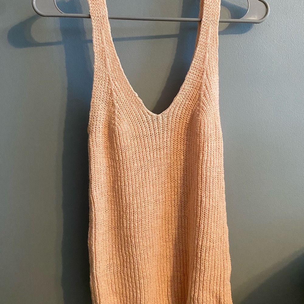 Madewell Sweater Tank-top, S, Pink